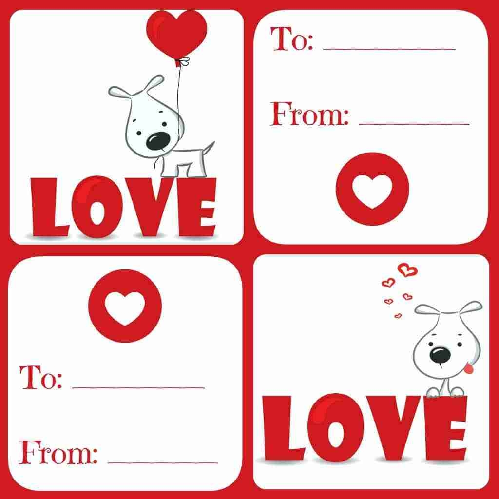 Free Printable Valentine Template