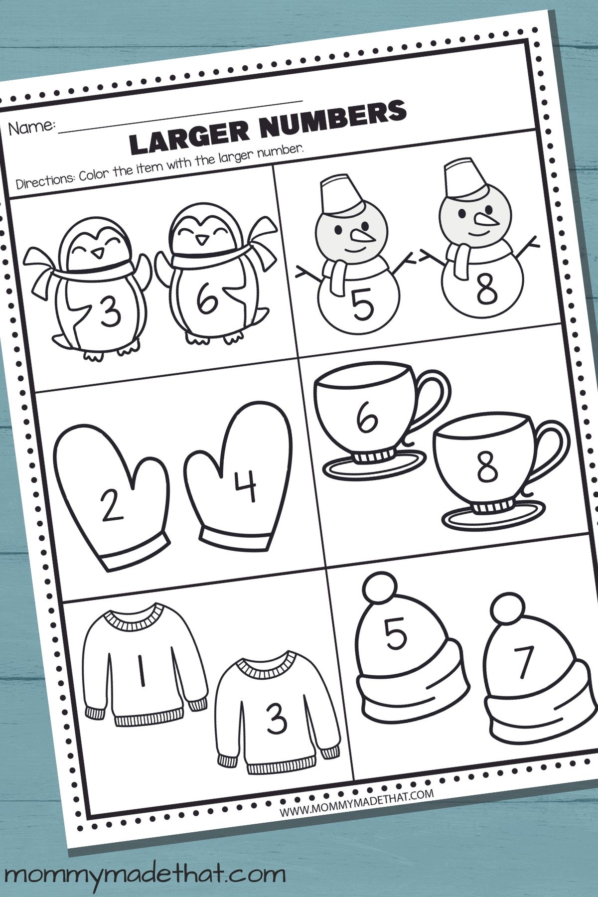 Free Winter Preschool Worksheets Great For Kindergarten Too 