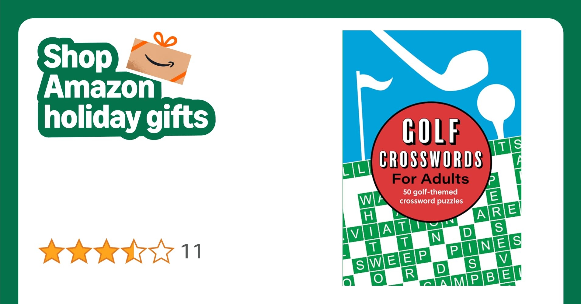 Golf Crosswords For Adults 50 Golf themed Crossword Puzzles 