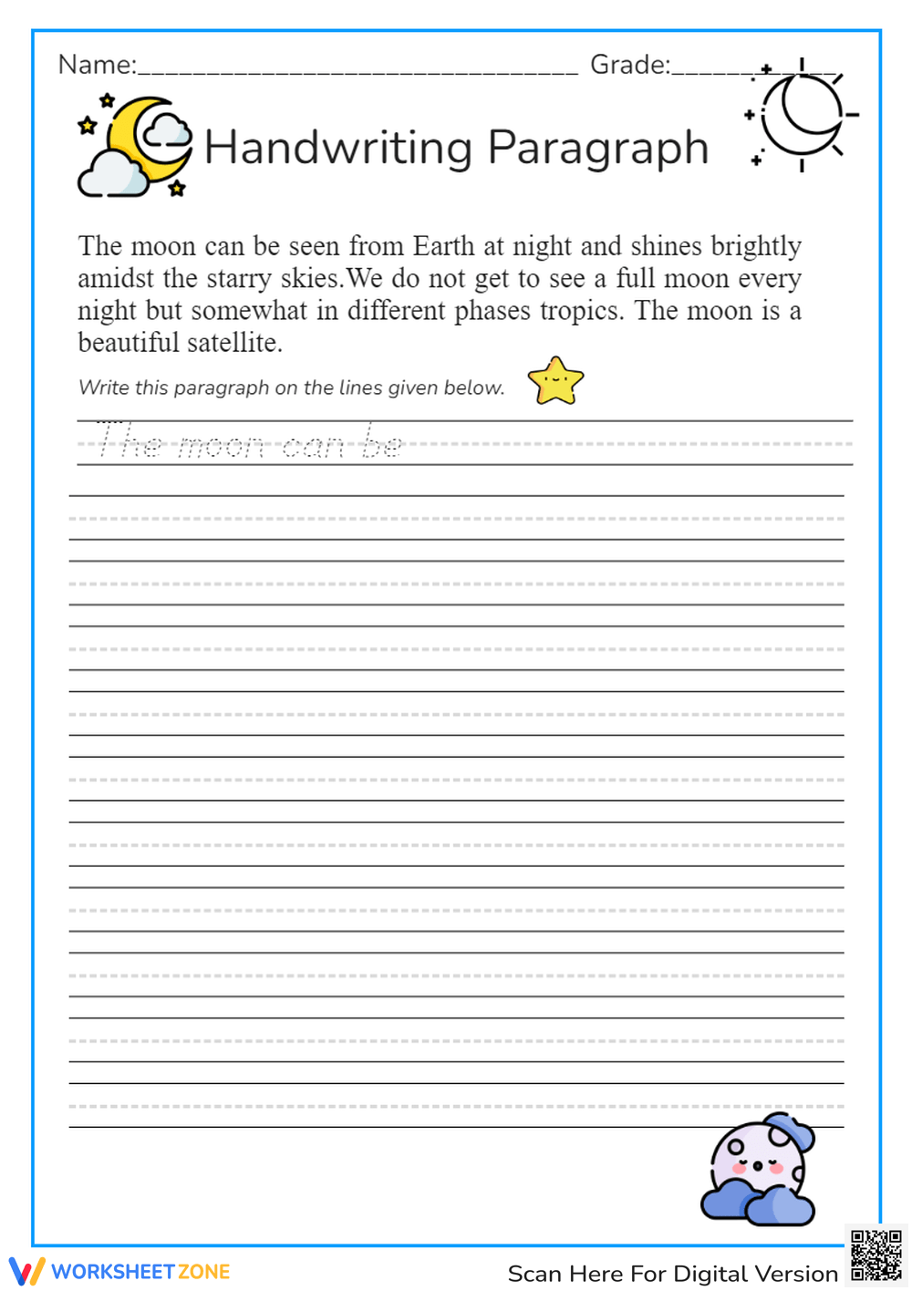 Grade 3 Neat Handwriting Worksheets amp Printable