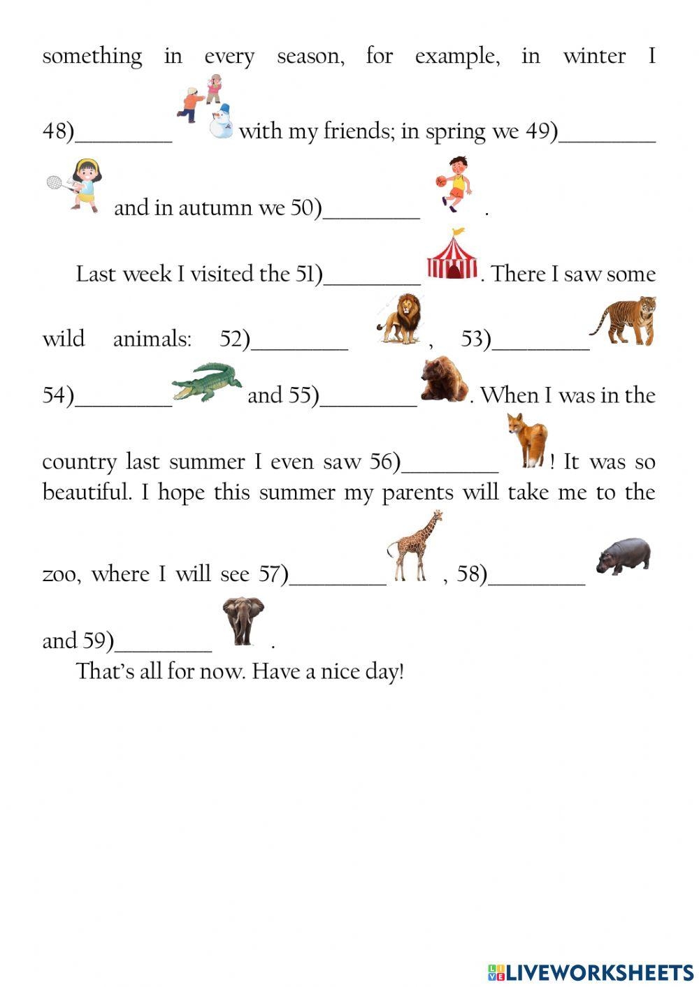 Grade 3 Vocabul Free Interactive Worksheets 7008021