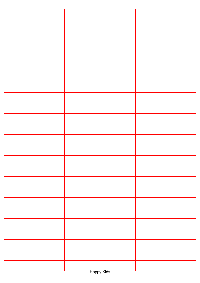 Printable Grid Paper 1 Cm