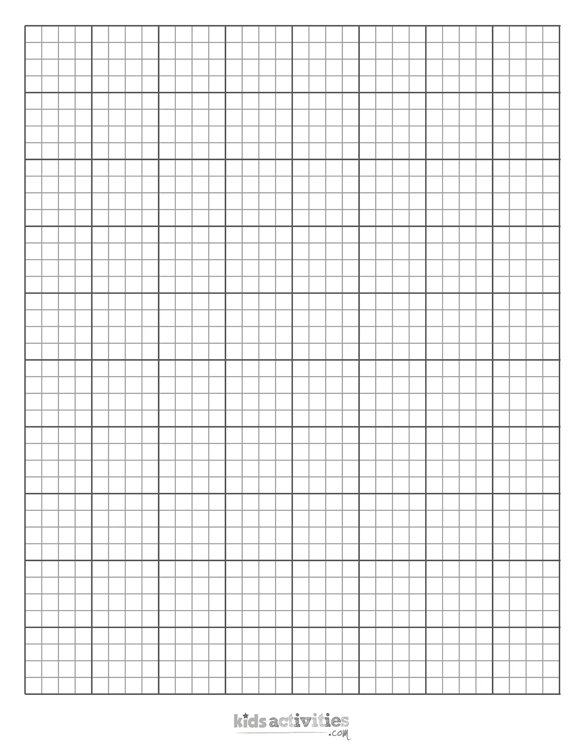 Graph Paper Printable Large