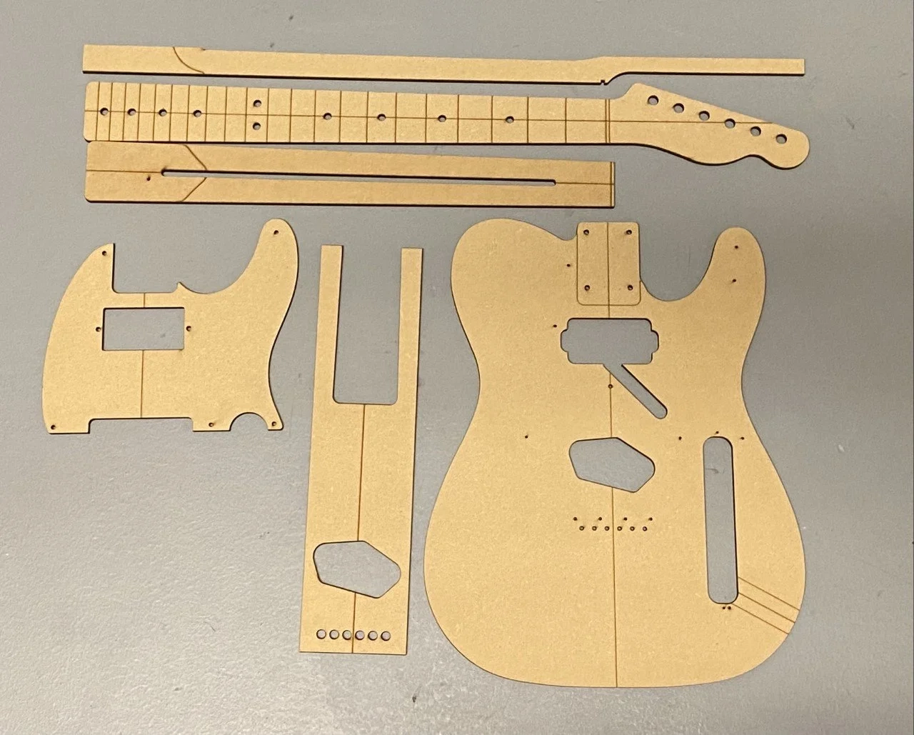 Guitar Templates Free Printable