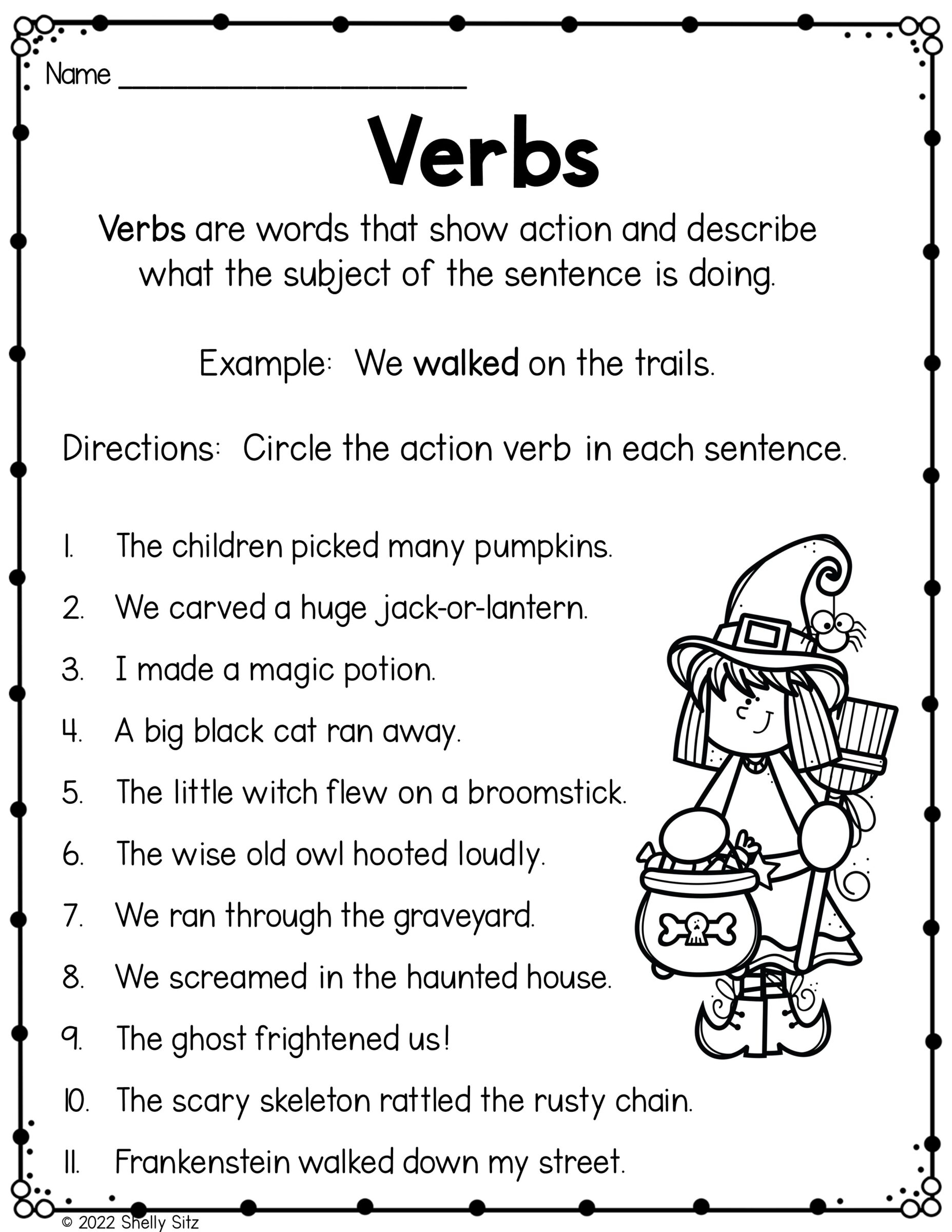 Free Printable Halloween Worksheets 4th Grade