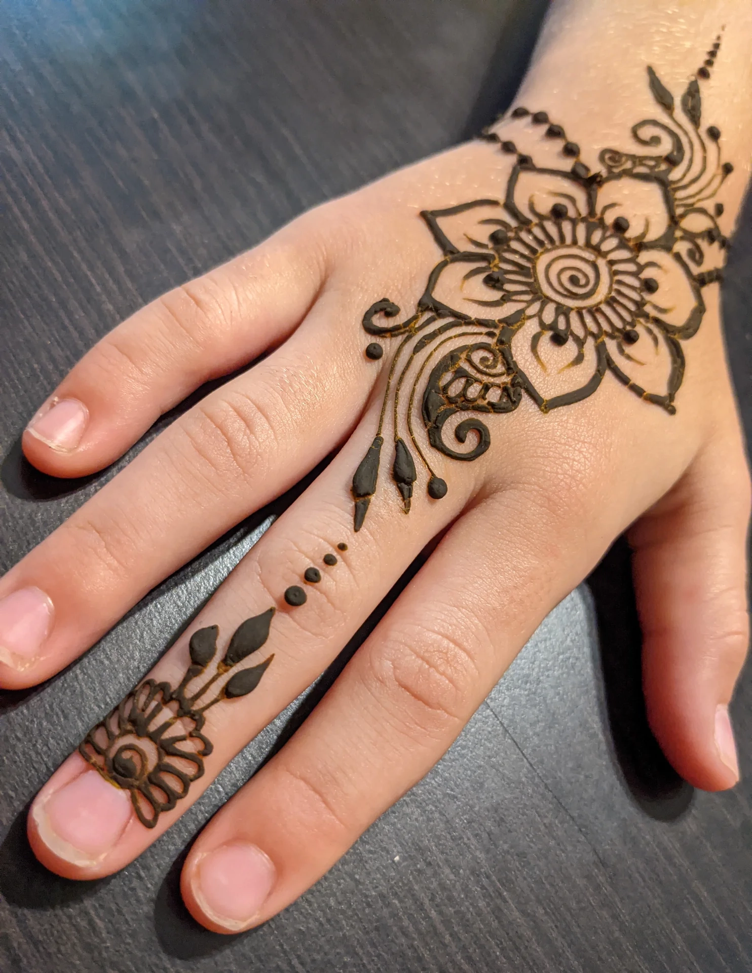 Henna Designs On Hand