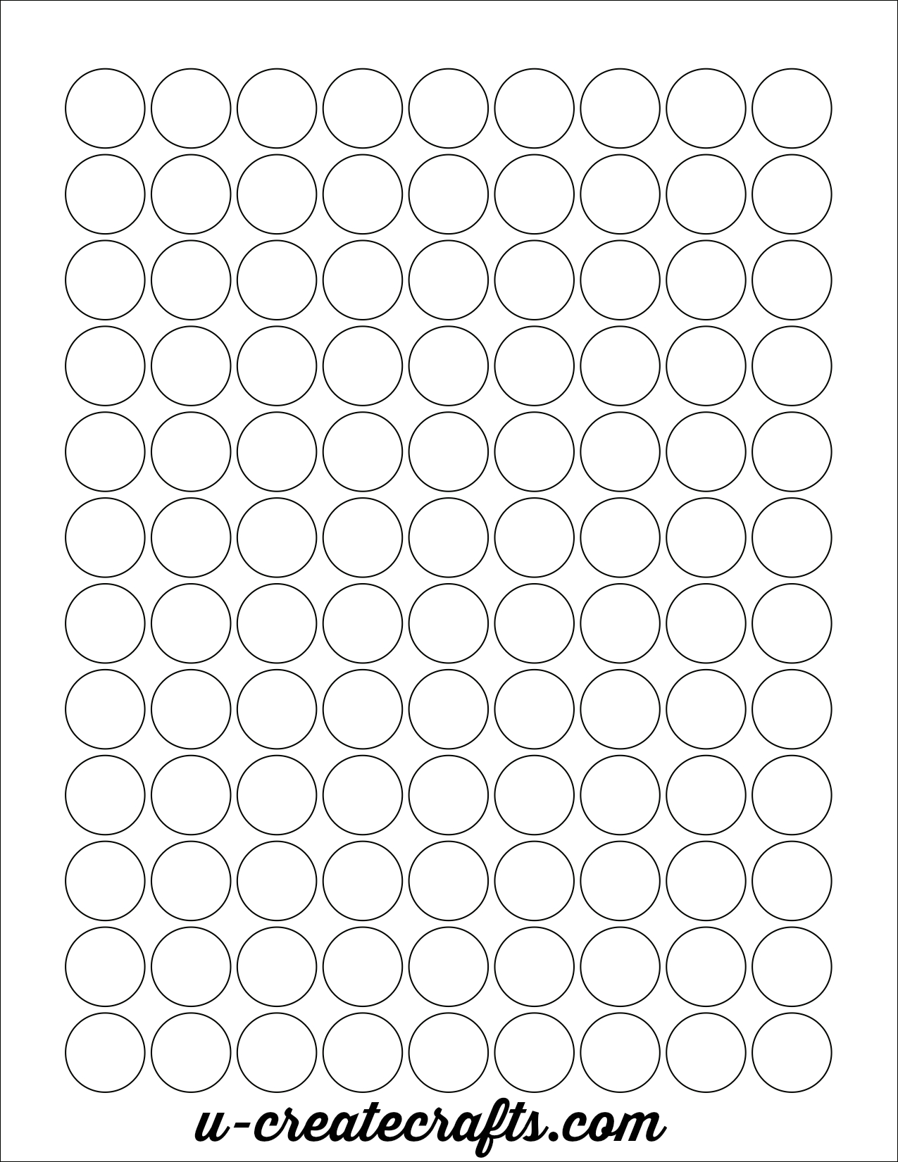 Printable Hershey Kiss Template