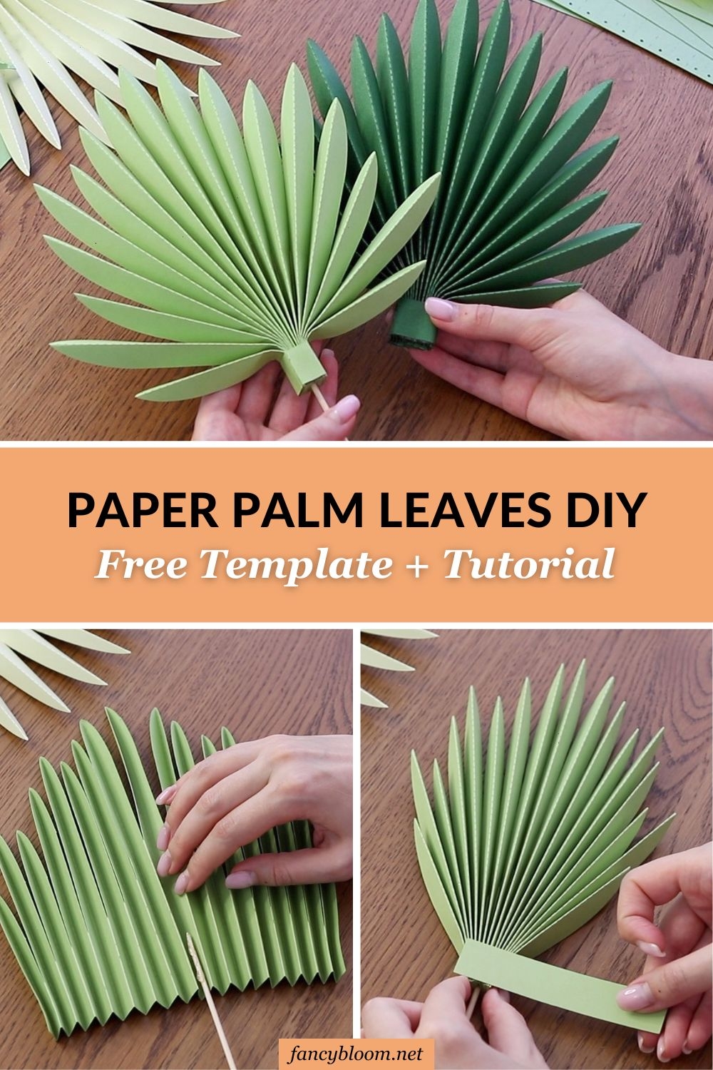 Cut Out Palm Leaf Template Printable