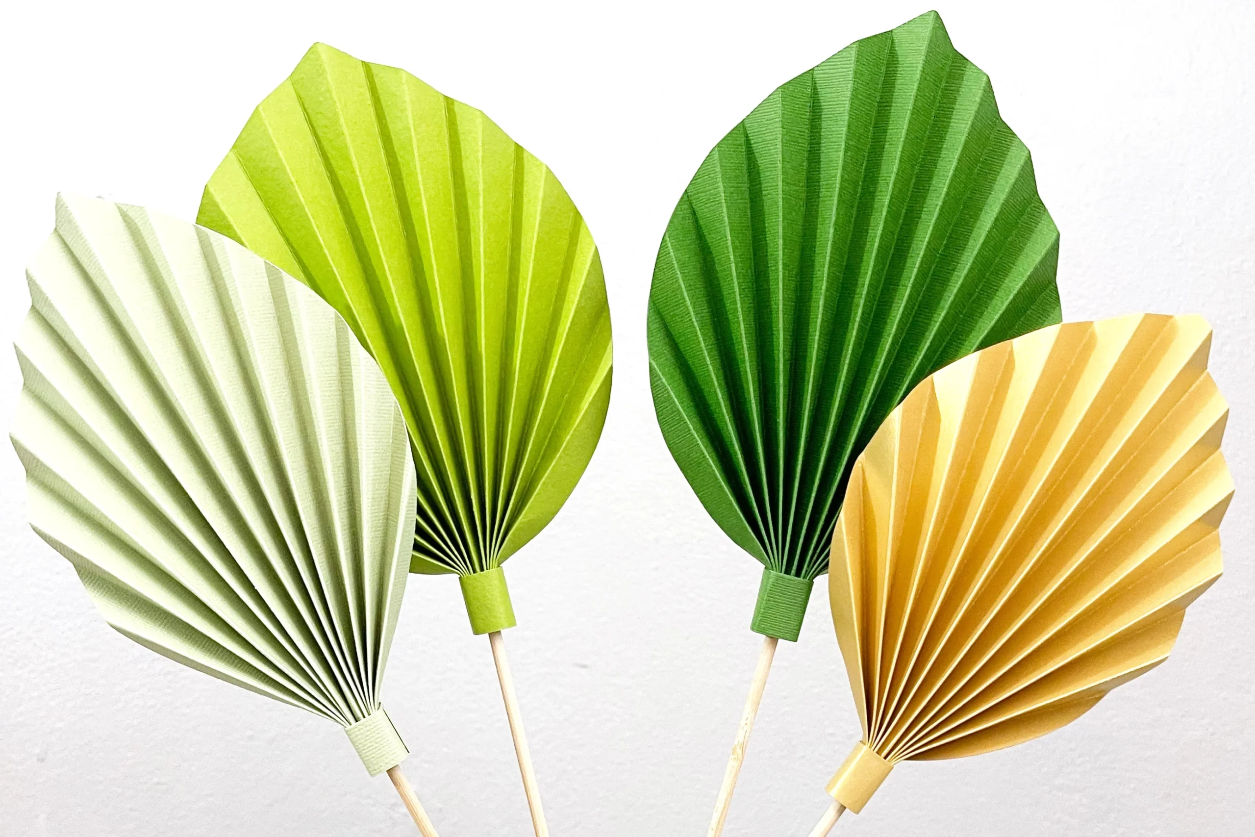 How To Make Paper Palm Leaves The 12x12 Cardstock Shop