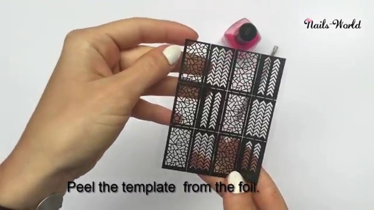 How To Use Nail Stencils