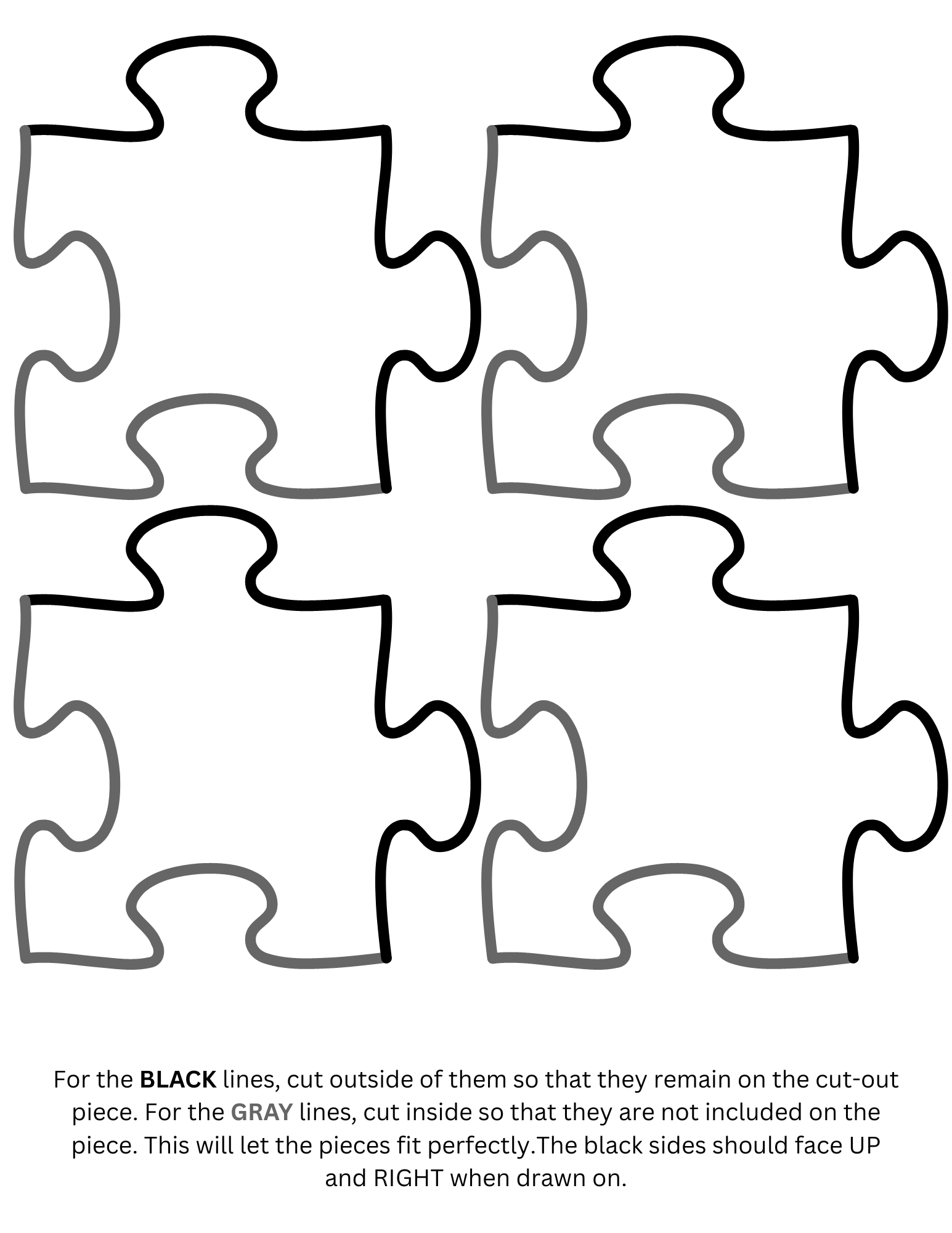 I Made Some Infinitely Fitting Together Puzzle Pieces For A Puzzle 
