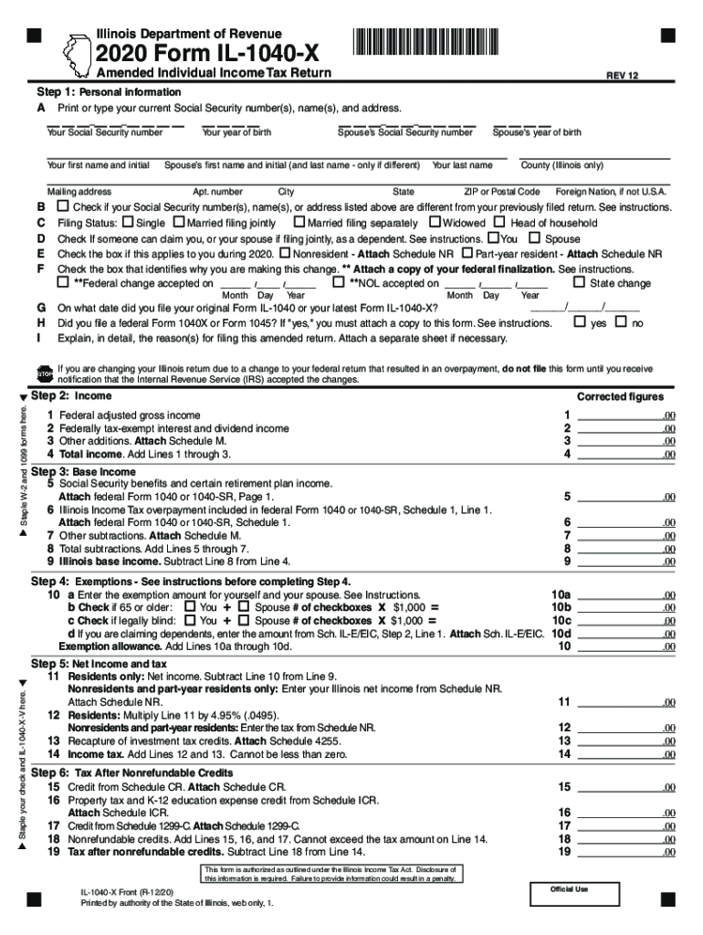 Il 1040 Fill Out amp Sign Online DocHub