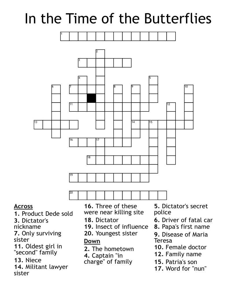 Free Puzzles 20 Minutes Crossword