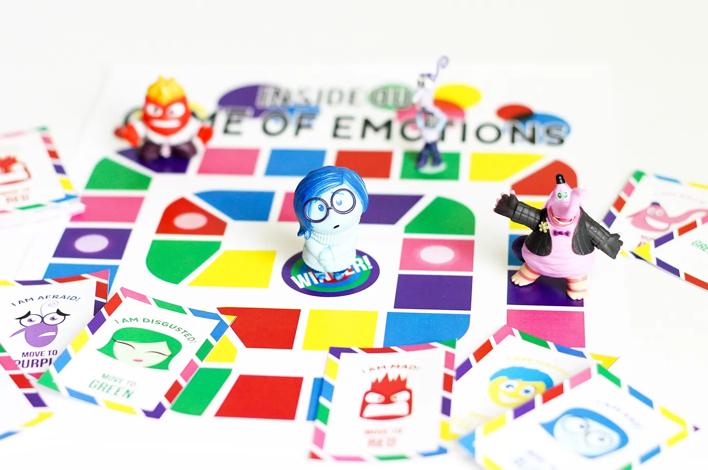 Inside Out Games Printable Inside Out Emotions Board Game