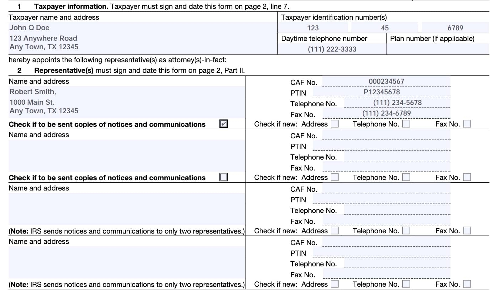 Irs Form 2848 Submit Online