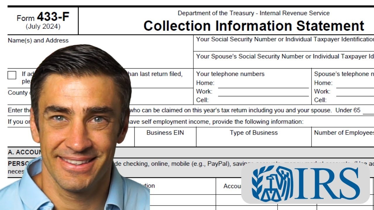IRS Form 433 F