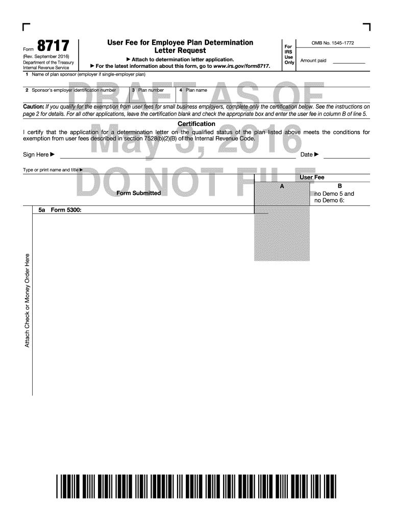When Did Irs Form 7217 Start