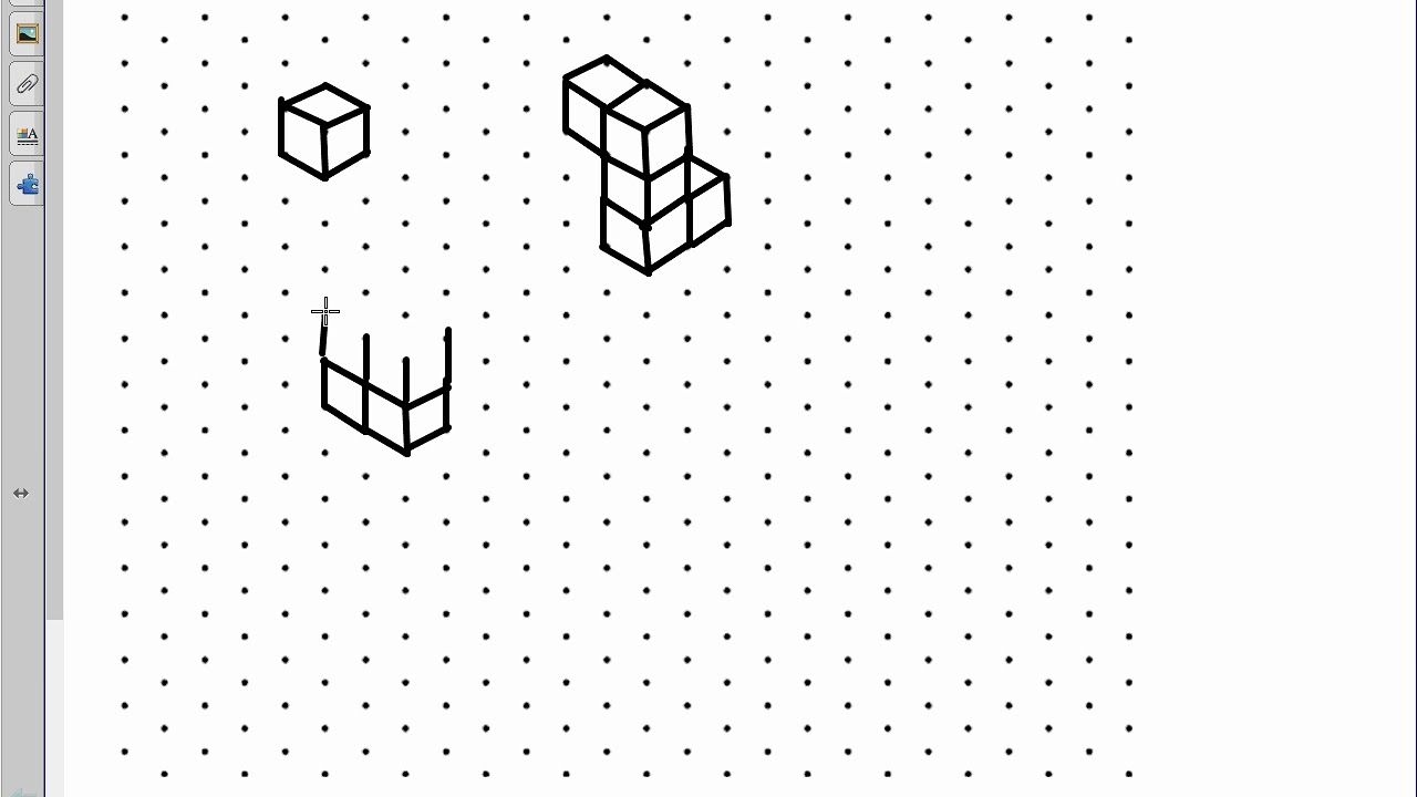 Isometric Dot Paper And 3D Shapes Paper Drawing Drawing Letters Book Drawing