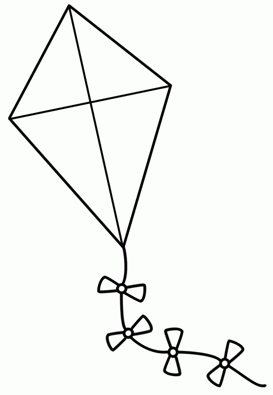 Kite Black And White Kites In The Sky Free Clipart Images 