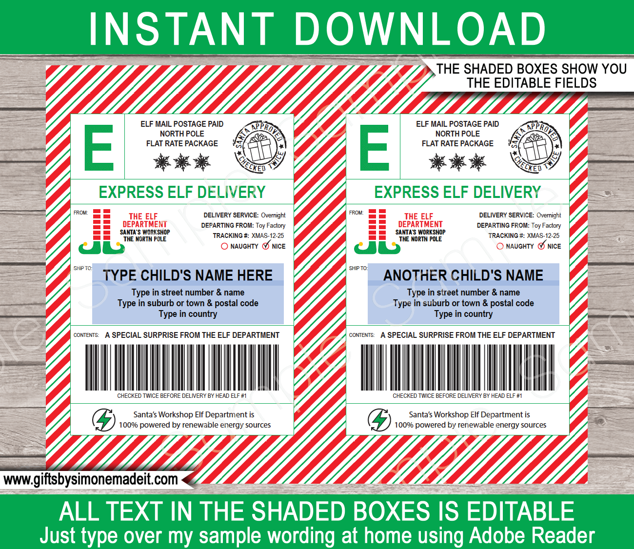 Free Printable Heavy Package Sticker Template