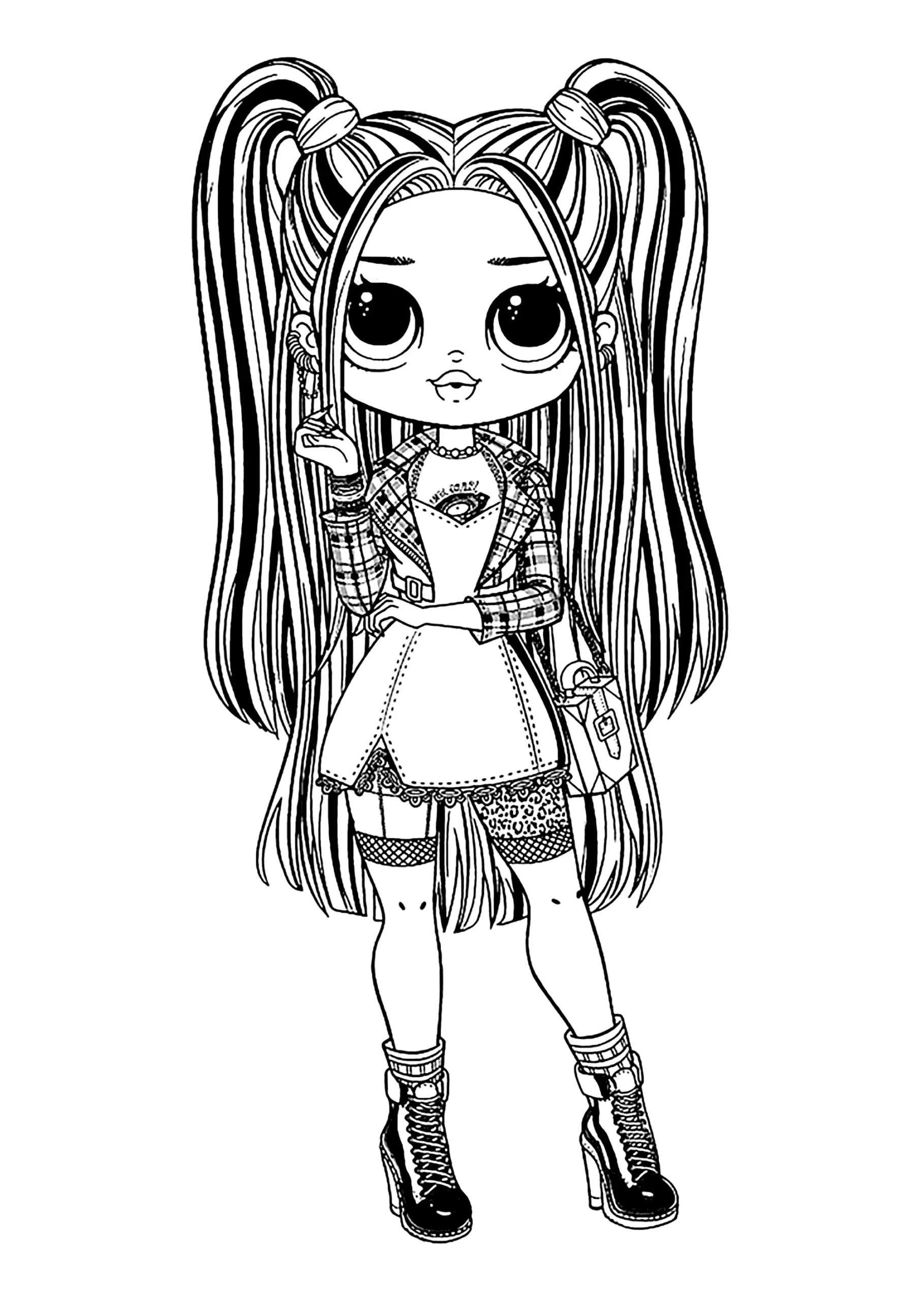 Free Printable Lol Dolls Coloring Pages