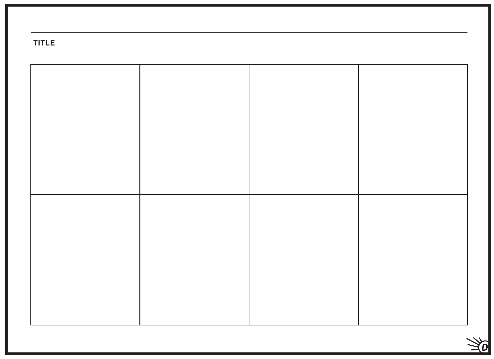 Free Printable Comic Book Templates