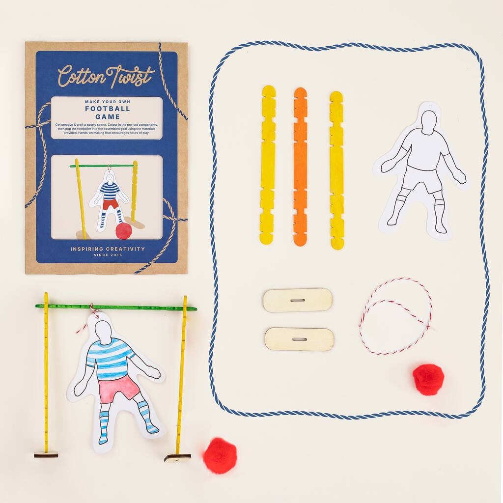 Make Your Own Football Game Kit By Cotton Twist