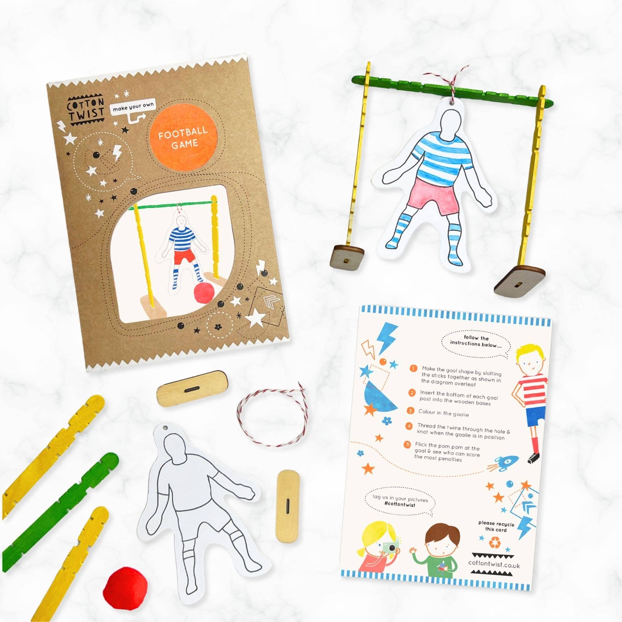 Make Your Own Football Game Kit Star amp Bean