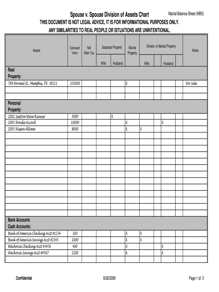 Marital Balance Sheet Template Fill Out amp Sign Online DocHub