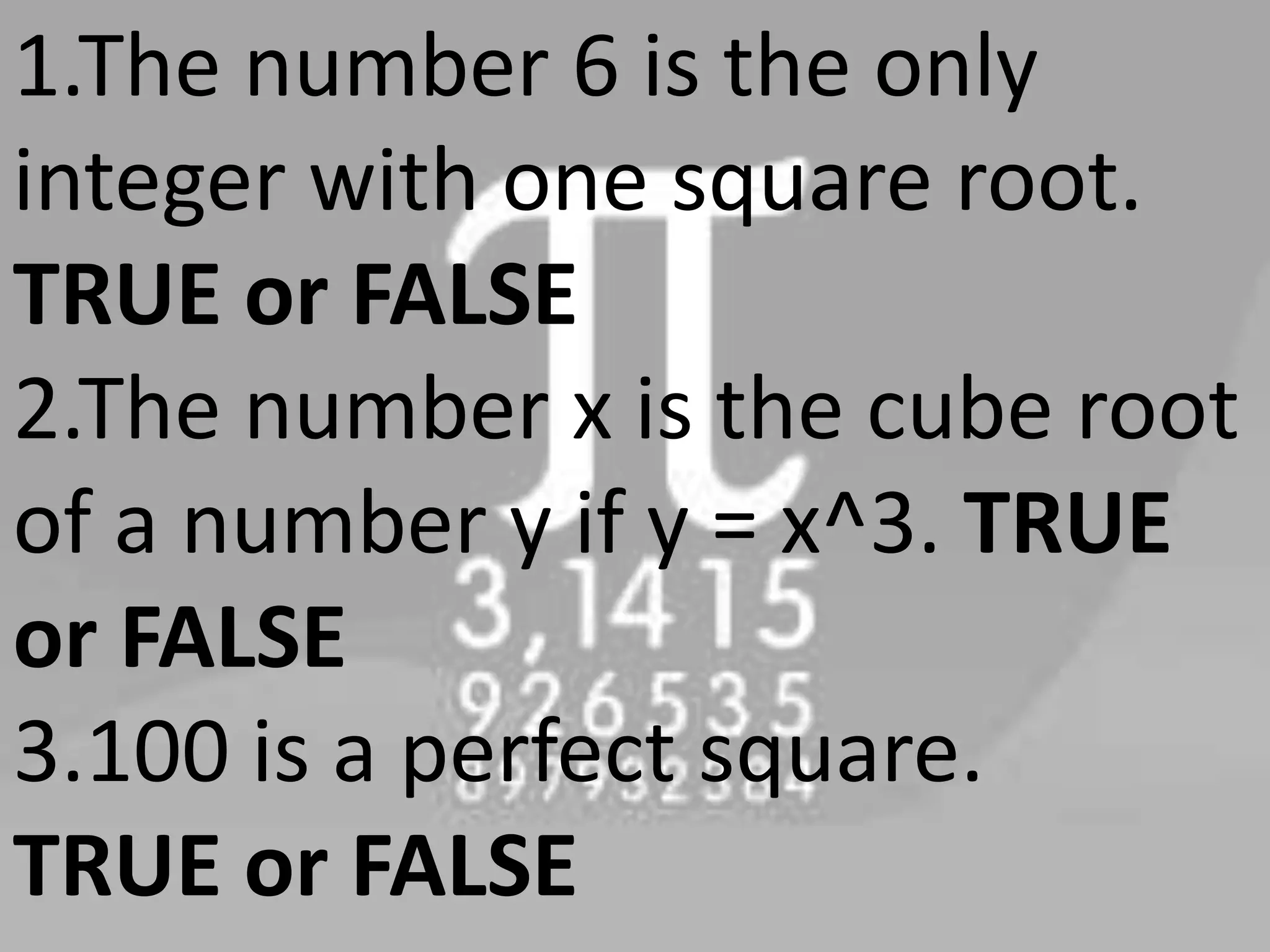 Square Root Math Quiz