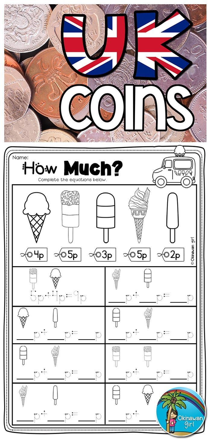 Free Printable Money Worksheets Uk