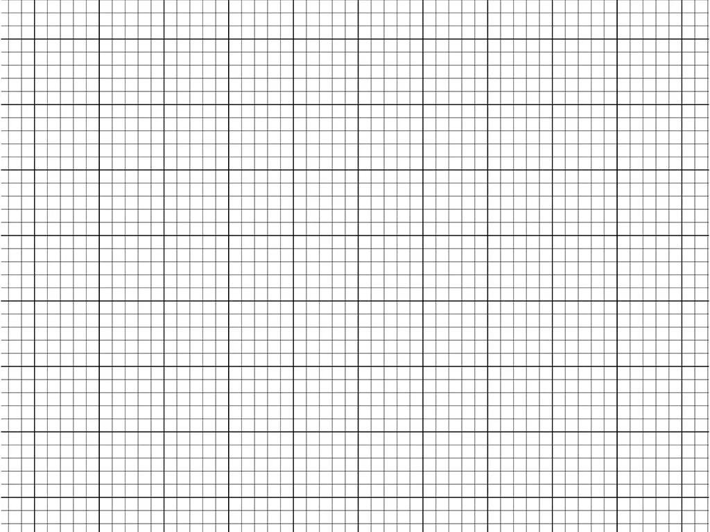 Graph Paper Grid Size