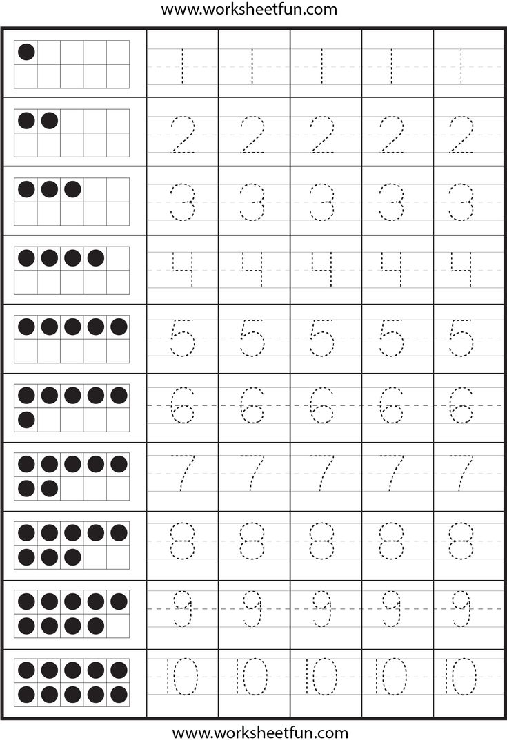 Number Tracing 2 Worksheets FREE Printable Worksheets