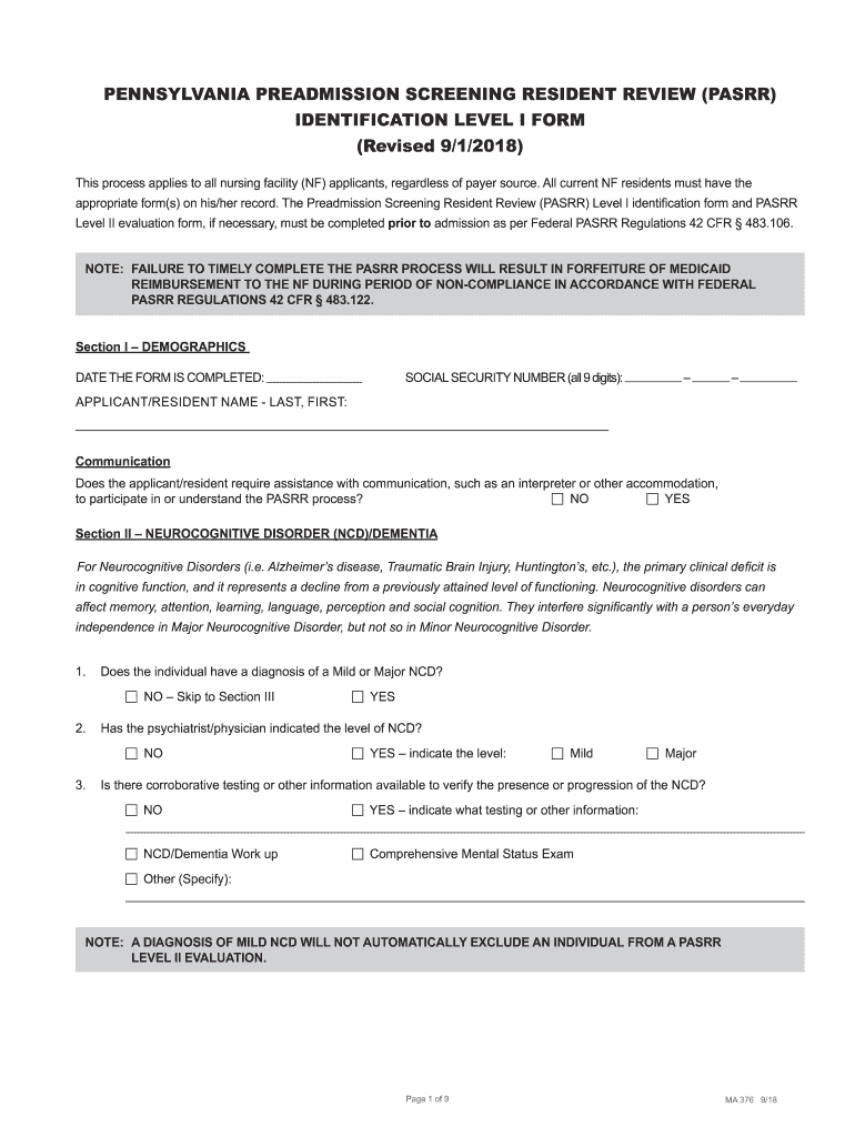 Pasrr Fill Out amp Sign Online DocHub