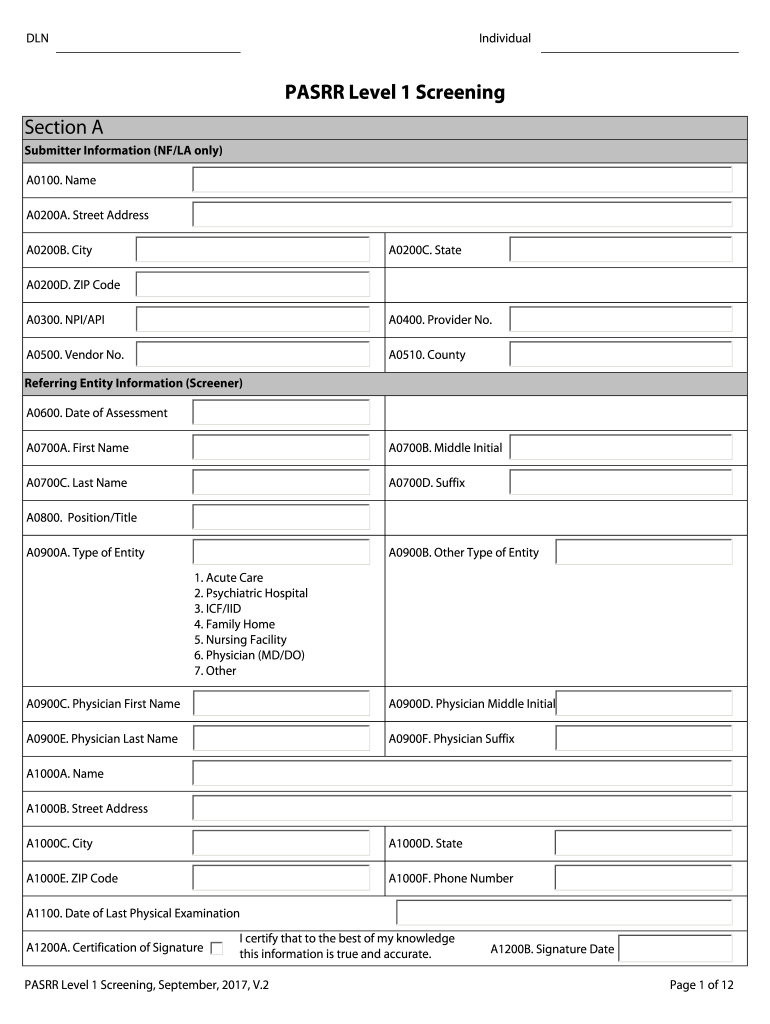 Pasrr Fill Out amp Sign Online DocHub