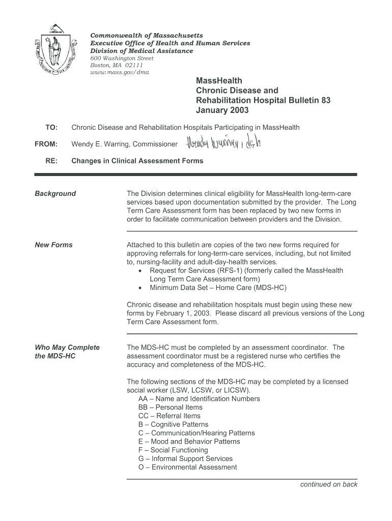Mds Section A Printable