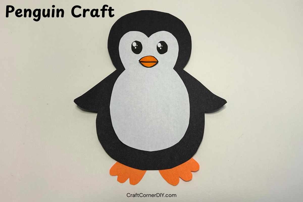 Penguin Craft For Kids Free Printable Craft Corner DIY