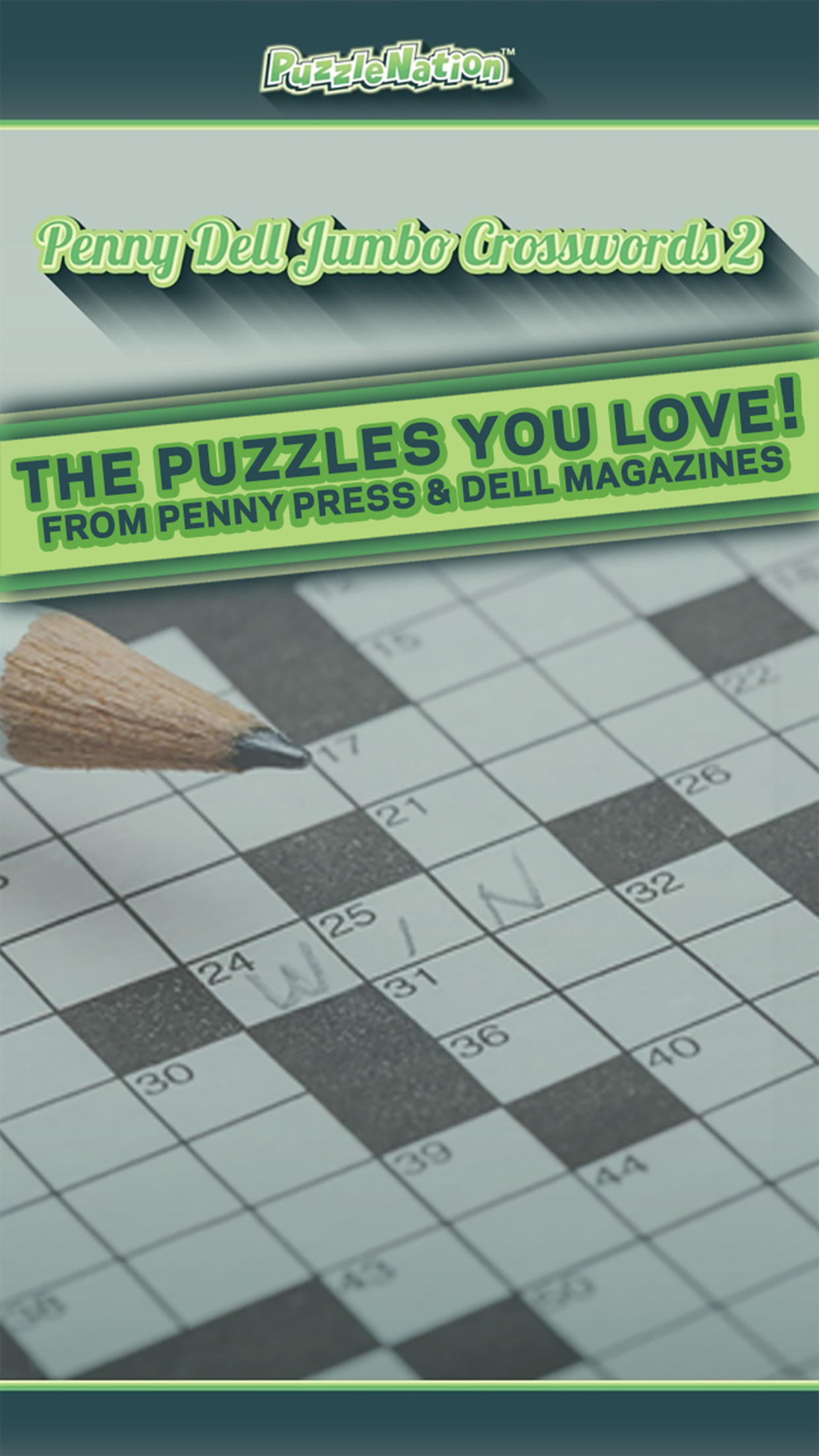 Penny Dell Crosswords Jumbo Bundle Crossword Puzzles For 