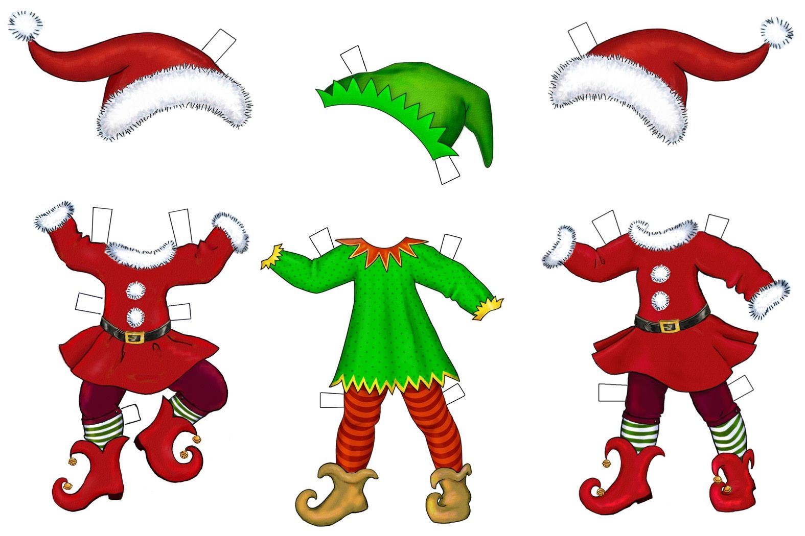 Printable Elf Cliparts 2611454
