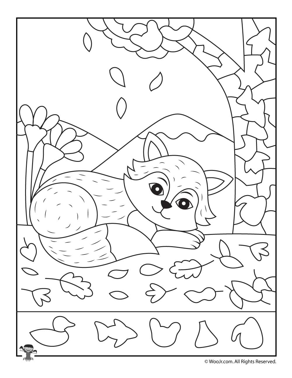 Printable Fall Hidden Picture Activity Sheets For Kids Woo Jr 