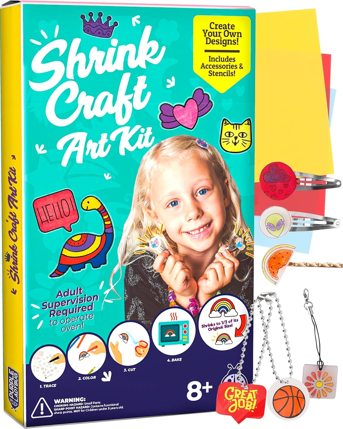 Printable Shrink Plastic Craft Kit Fun Gifts For Finland Ubuy