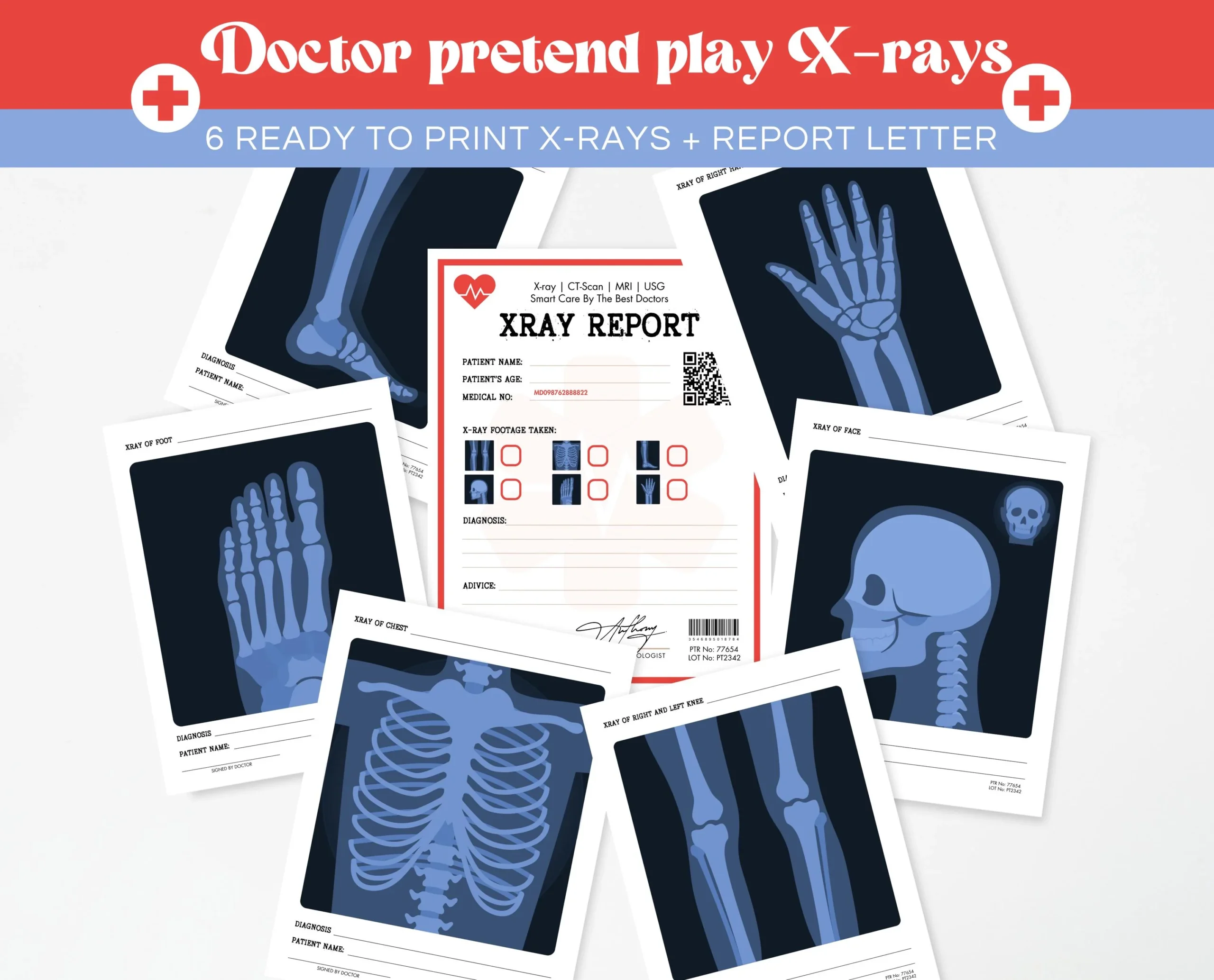 X Ray Printables For Kids