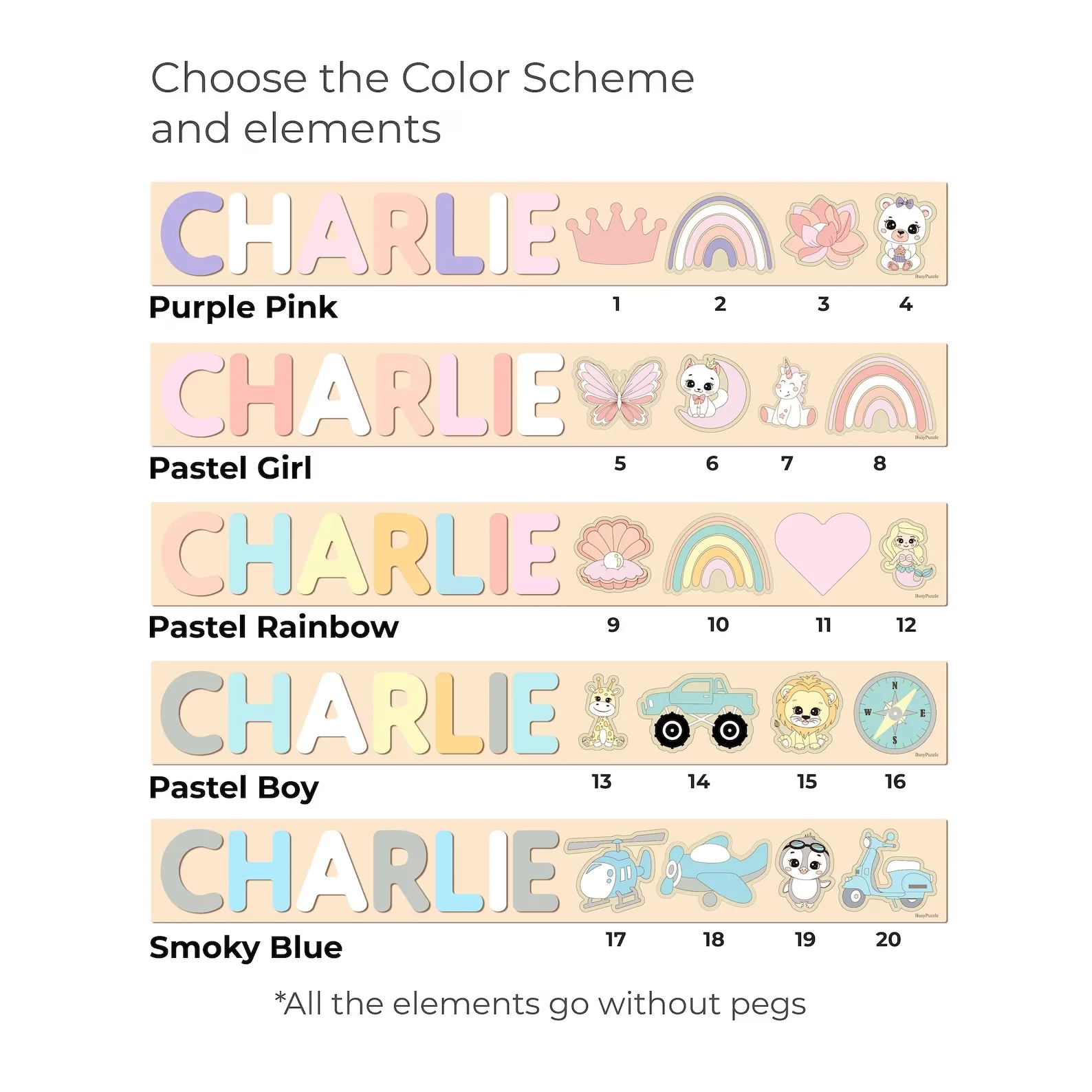 Kids Name Puzzles Printable
