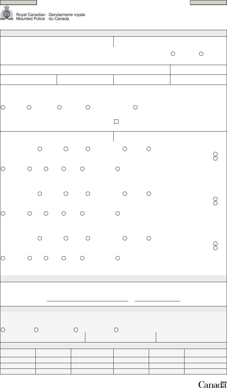 Rcmp 5589E Form Fill Out Printable PDF Forms Online