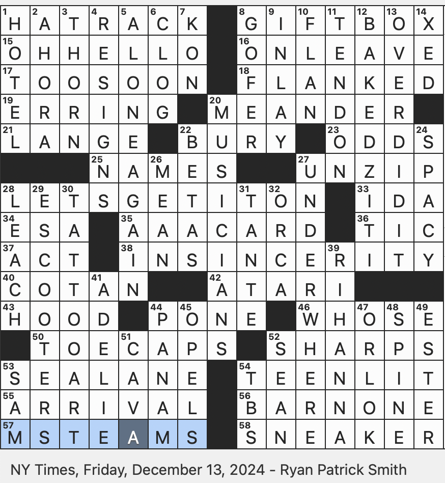 Rex Parker Does The NYT Crossword Puzzle Antarctic Penguin FRI 