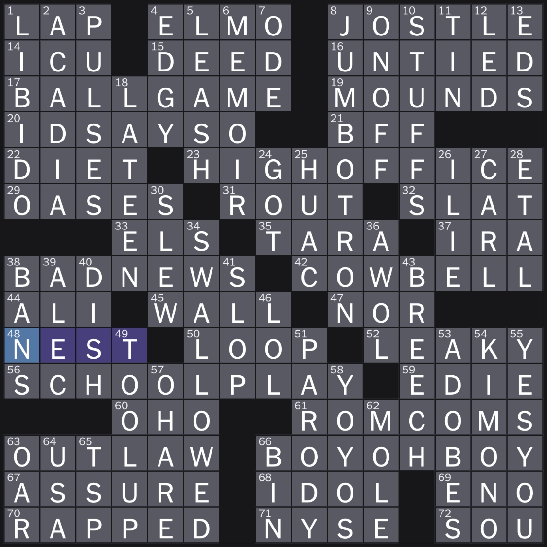 Crossword Astronomer Hall Of Puzzles