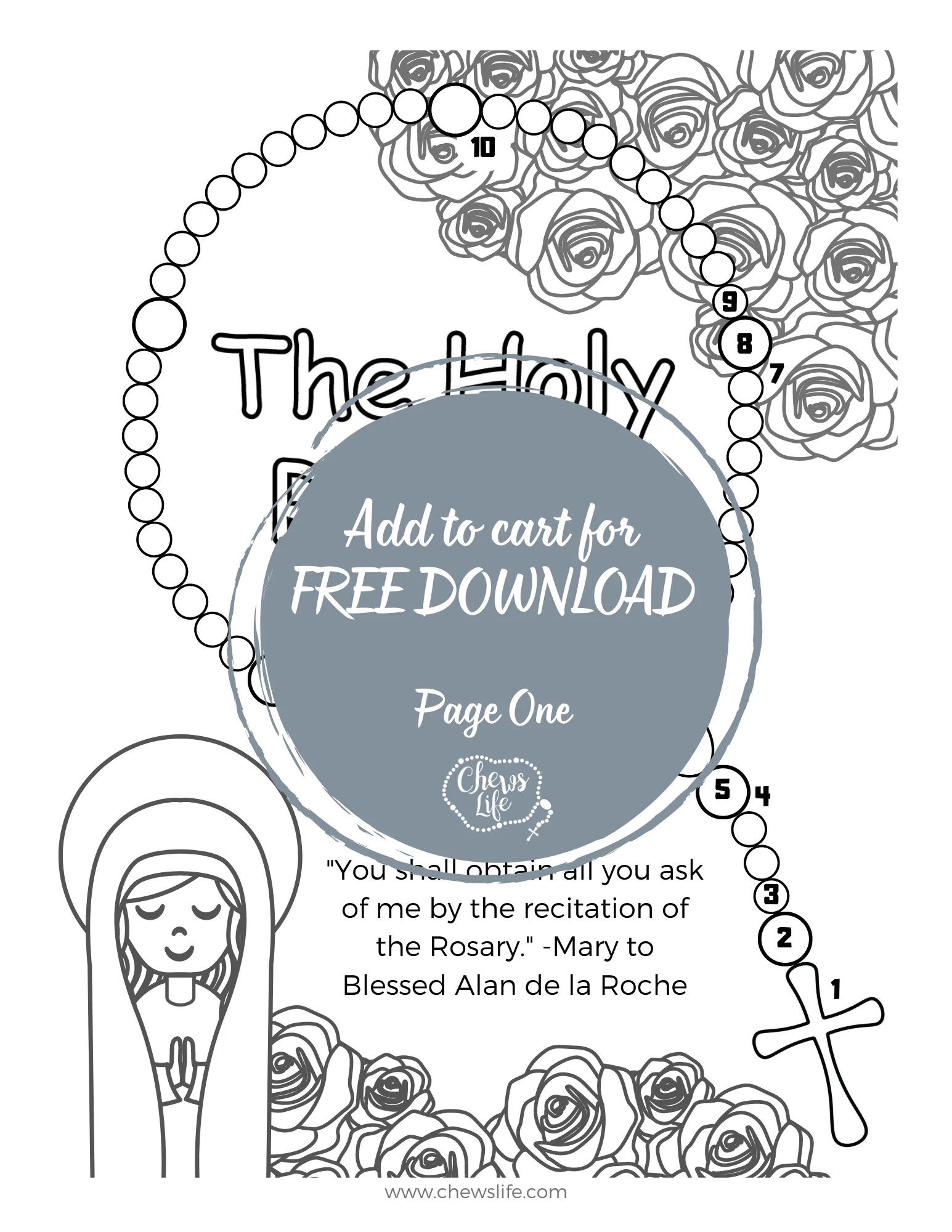 Free Printable Rosary Images