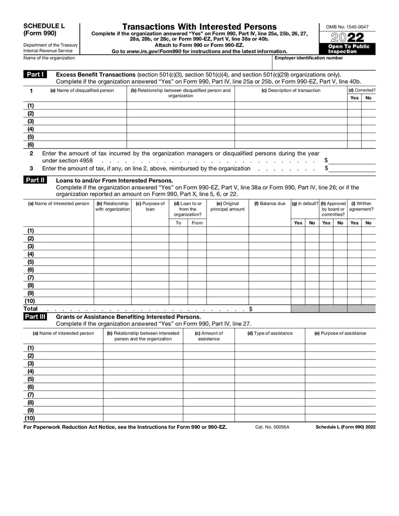 Irs Form 990