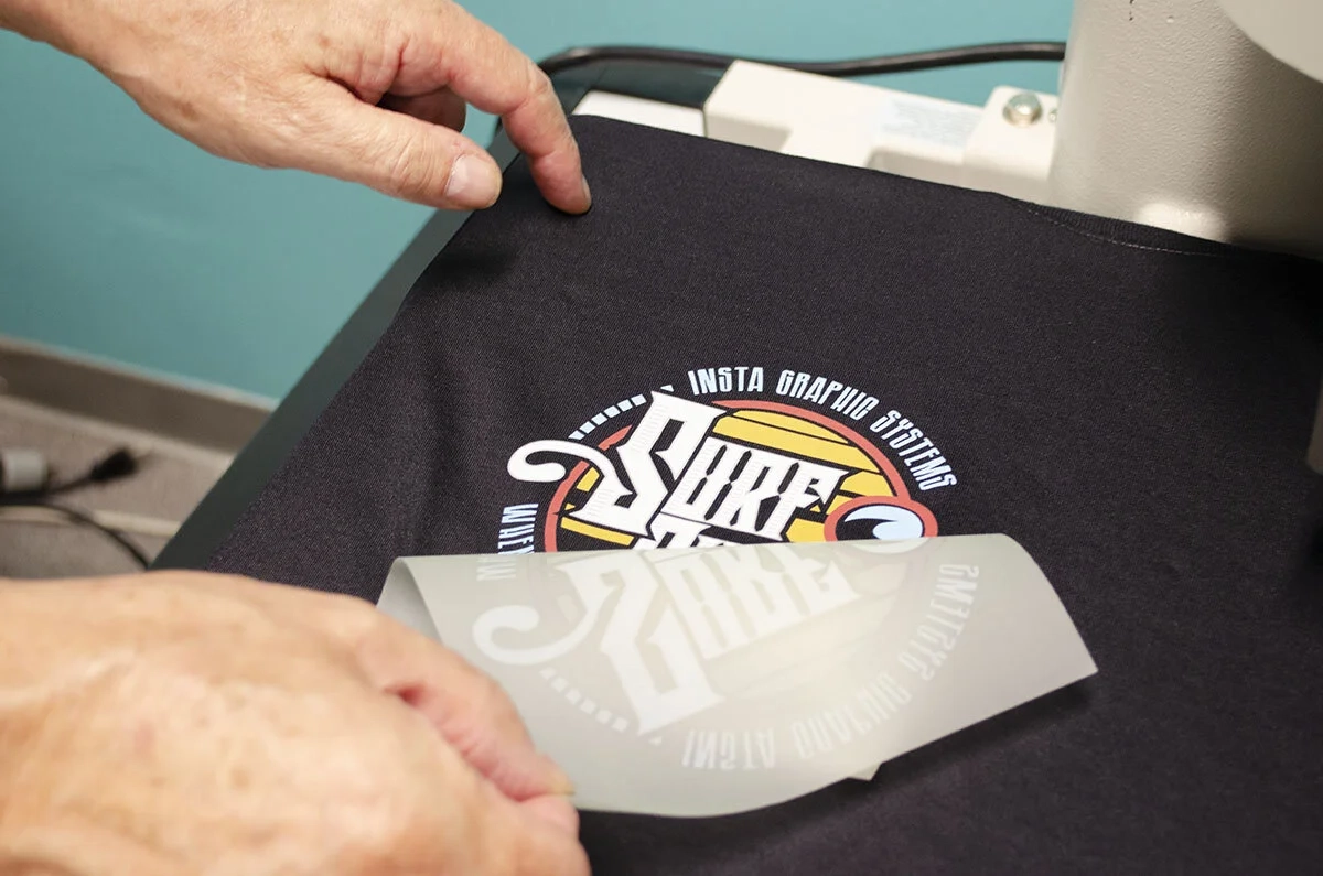 Screen Printed Transfers The Feel Of Screen Printing With The 