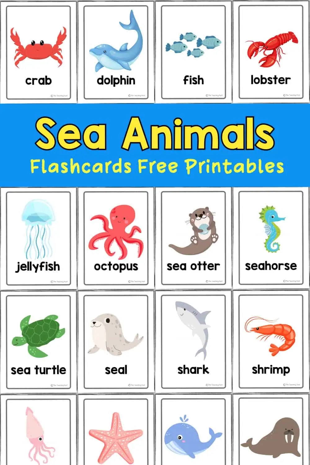 Under The Sea Animals Printables